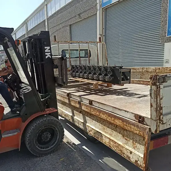 Sevkiyata hazırlanan parçalar